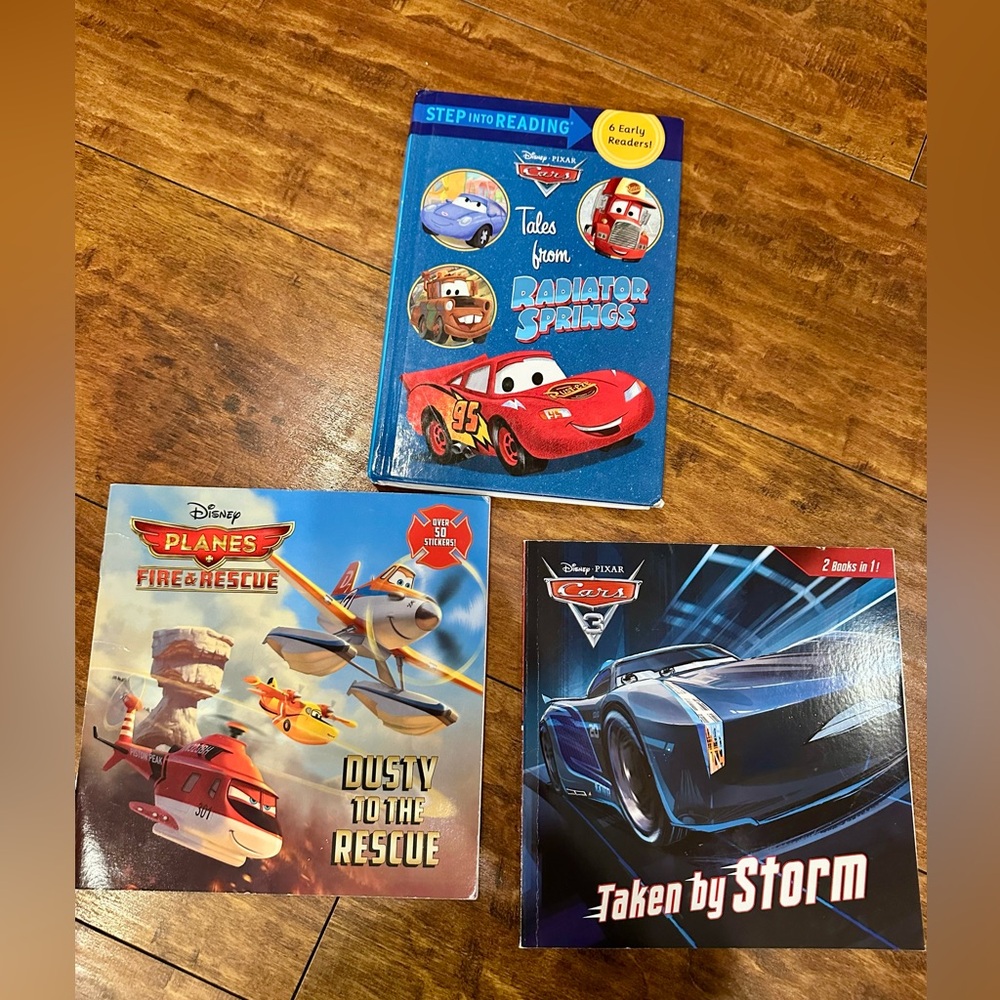 Disney Cars and Planes Adventure Book Trio